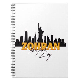 Caderno Espiral Zohran Mamdani for Mayor NYC Democratic