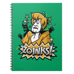 Caderno Espiral "Zoinks desgrenhado!" Gráfico de intervalo mínim
