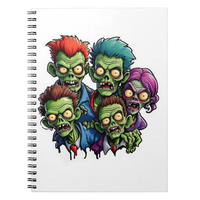Caderno Espiral Zombie Apocalypse (Frente)