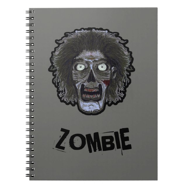 Caderno Espiral ZOMBIE Face (Frente)