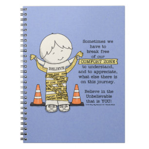 Caderno Espiral Zona de conforto