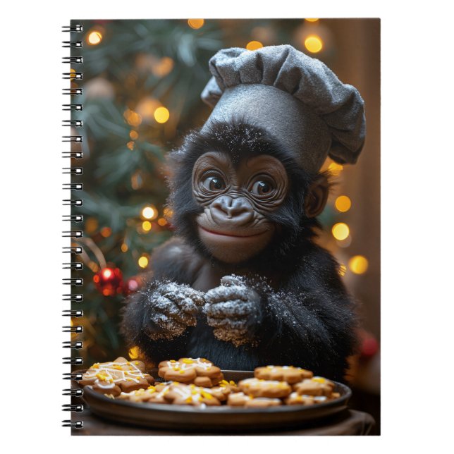Caderno Espiral Zuckerbäcker Gorilla Notizbuch (Frente)