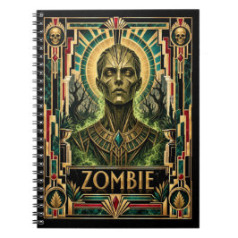 Caderno Espiral Zumbi, Art Déco Mítico