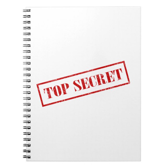 Caderno extremamente secreto (Frente)