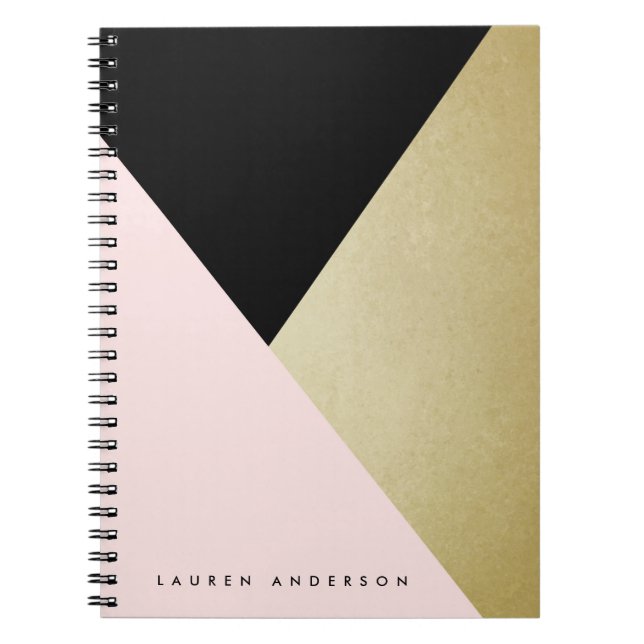 Caderno feito sob encomenda espiral personalizado (Frente)
