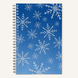 Caderno Floco de Neve Azul – Diário Estético de In