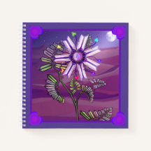 Caderno Flor no deserto