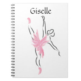 Caderno Giselle do amor do tutu