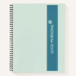 Caderno Minimalista Bom Dia Sol - Motiva
