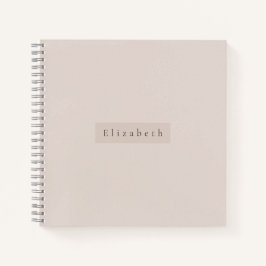 Caderno Nome Moderno