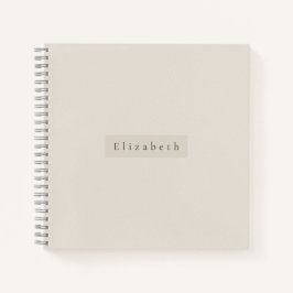 Caderno Nome Moderno 