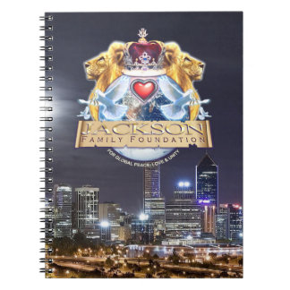 Caderno oficial da crista da família de Jackson