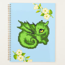 Caderno ou planejador de dragão bebê