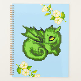 Caderno ou planejador de dragão bebê