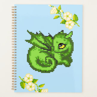 Caderno ou planejador de dragão bebê