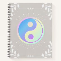 Caderno Pastel Yin-Yang