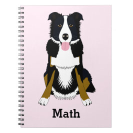 Caderno Personalizado com Padrão de Cachorro