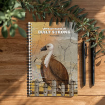 Caderno Personalizado Construído Forte para Homens