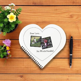 Caderno Personalizado de Estimação em Forma de Cor