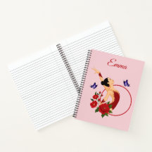 Caderno personalizado do ginasta