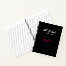 Caderno Personalizado Elegante para estudantes pre