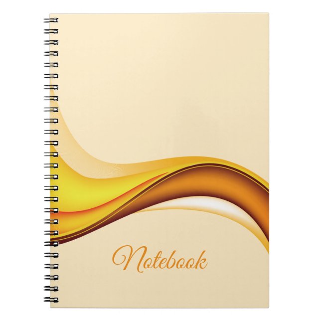 Caderno personalizado em espiral com foto monocrom (Frente)