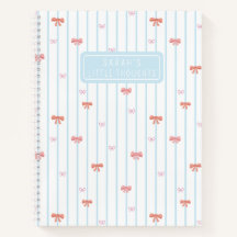Caderno Personalizado Memórias de Fita Doce