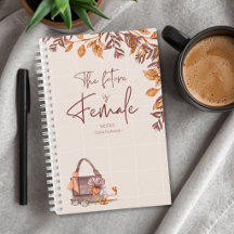 Caderno Personalizado O Futuro é Feminino