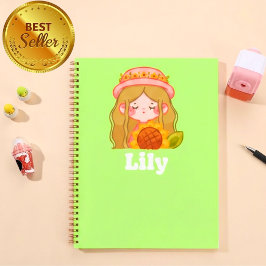 Caderno Personalizado para meninas