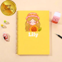 Caderno Personalizado para meninas