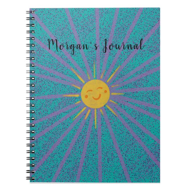 Caderno Personalizado Starburst e Sunshine (Frente)