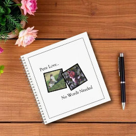 Caderno Personalizável para Amigos dos Animais