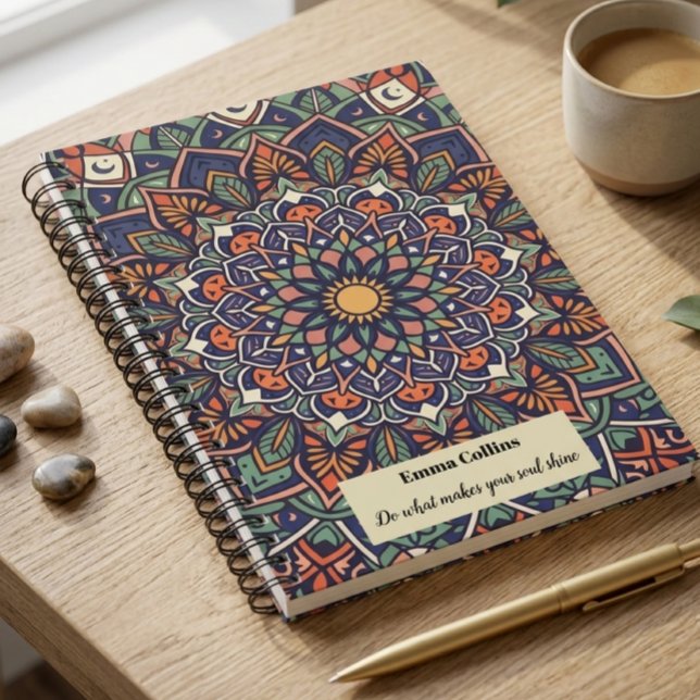 Caderno Planejador Mandala (Criador carregado)