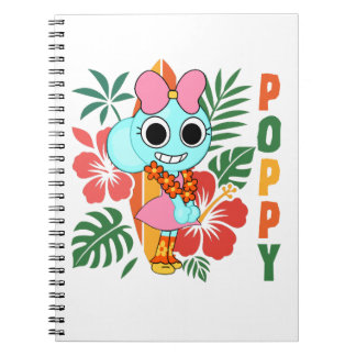 Caderno Poppy Escolar do Mundo do Dandy 