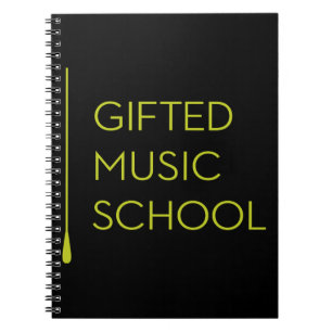 Caderno preto de GMS