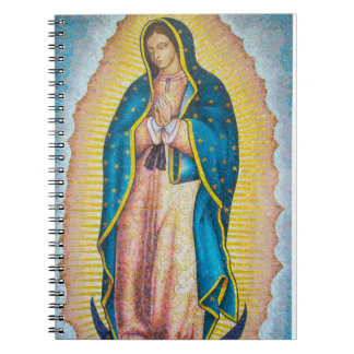 Caderno religioso vibrante do ícone