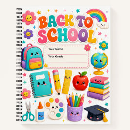 Caderno Seu Nome Série Volta às Aulas Livro Infant
