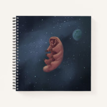 caderno Space Tardigrado