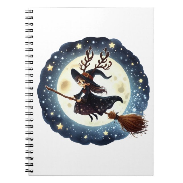 Caderno Viagem da Bruxa Natalina (Frente)