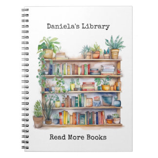 Cadernos de Aquarela da Biblioteca Personalizada
