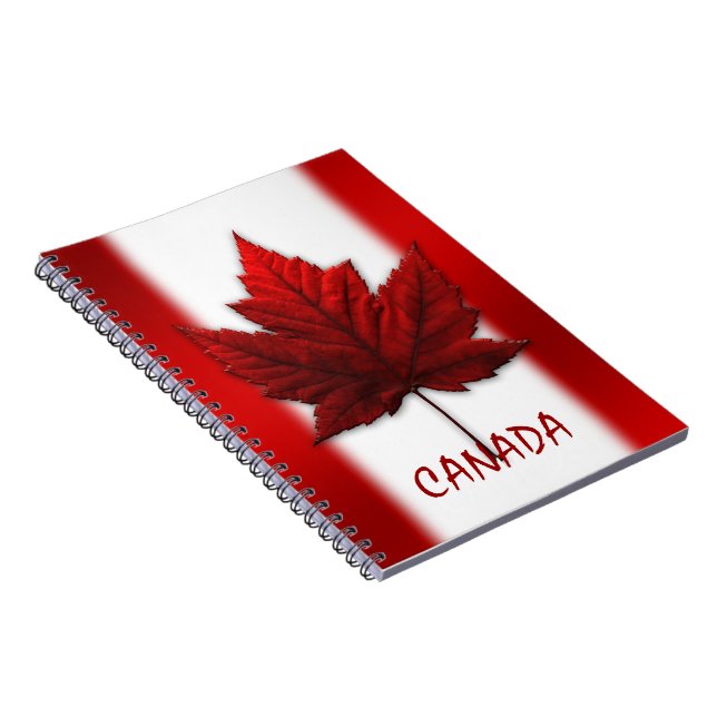 Cadernos de Notas Personalizados Souvenir Canadá J (Lado Direito)