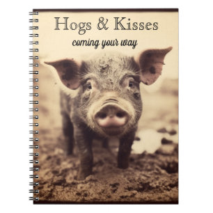 Cadernos Personalizados Hogs & Kisses Vintage Sepi