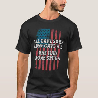 Cadet Bone Spurs Protestando T Camisa Veteranos Co