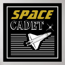 Cadete espacial, Poster de espaçonave