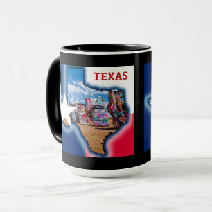 Cadillac Ranch, Texas Gráfico, Caneca