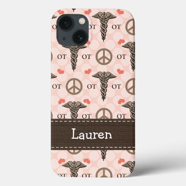 Caduceus da terapia ocupacional OT (Verso)