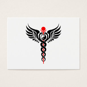 Caduceus - Yin Yang - Winged Serpent - Hermético