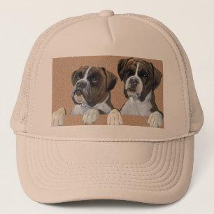 Cães boné do pugilista, chapéu de basebol