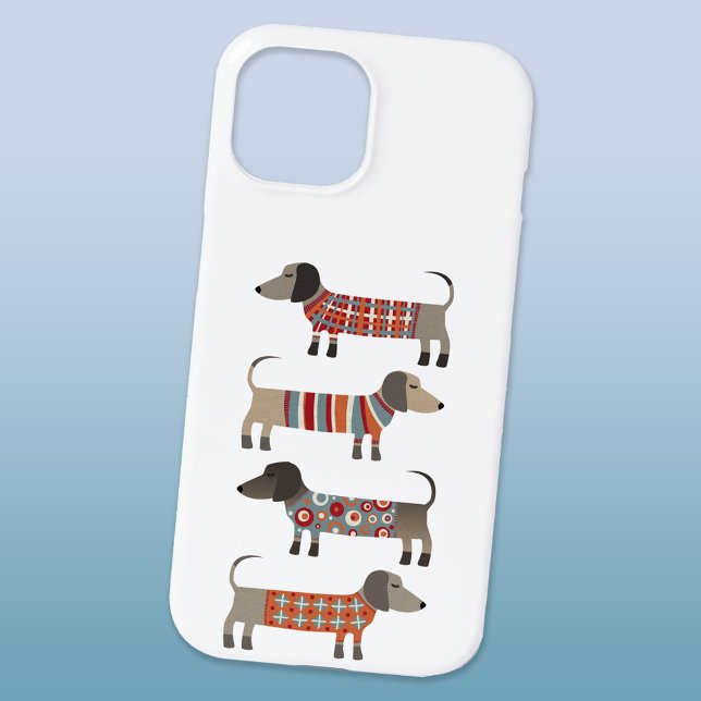 Cães Dachshund (Dachshund Wiener Sausage Dog fun cell phone case)
