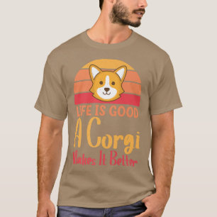 Cães De Camisa Bonita Corgi Melhoram A Vida Dos Ca